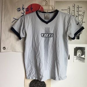 Light blue vintage nike T-shirt